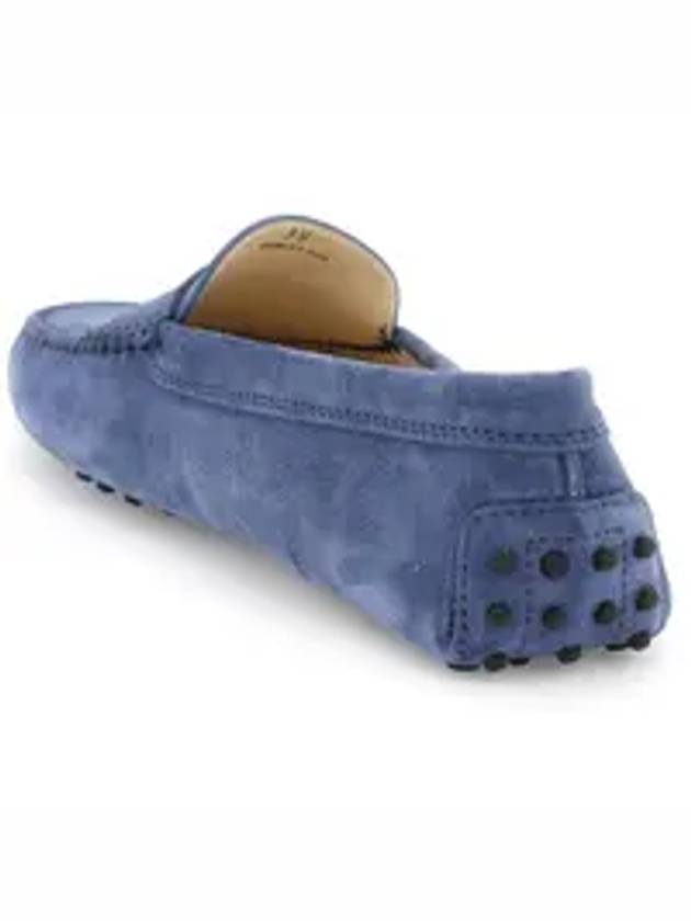 Gommino Suede Driving Shoes  Blue - TOD'S - BALAAN 4