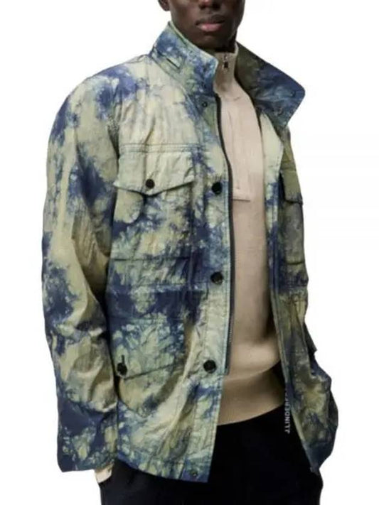 23 Hayes Tie Dye Hiking Jacket FMOW07706 M299 Men's Jacket - J.LINDEBERG - BALAAN 1