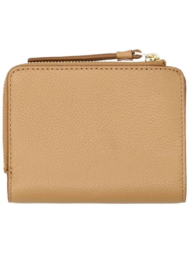 Mcgraw Half Wallet Brown - TORY BURCH - BALAAN 3