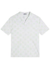 Men's Print Resort Reg Fit Short Sleeve Shirt White - J.LINDEBERG - BALAAN 3