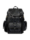 Hit The Road Canvas Leather Small Backpack Black - DIOR - BALAAN 2