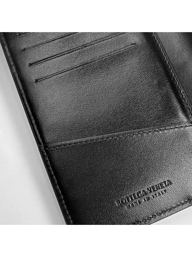 Cassette Half Wallet Black - BOTTEGA VENETA - BALAAN 5