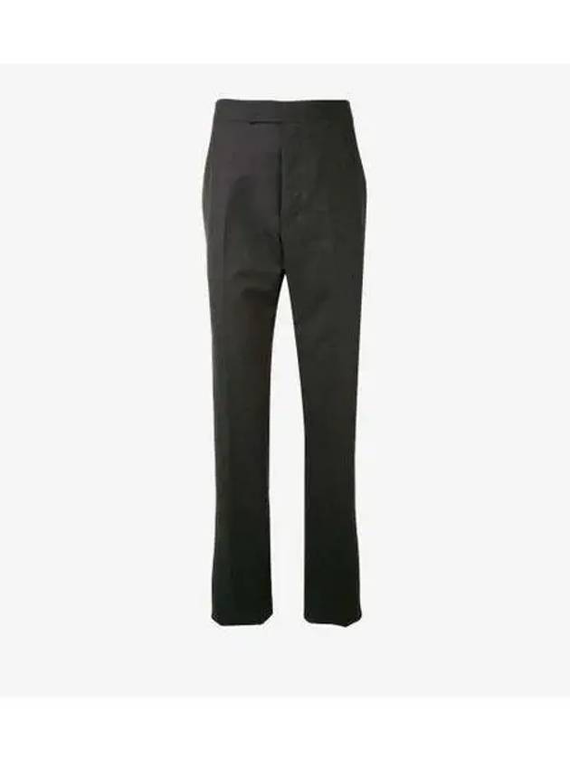 Super 120S Twill Classic Backstrap Trouser Pants Dark Grey - THOM BROWNE - BALAAN 2