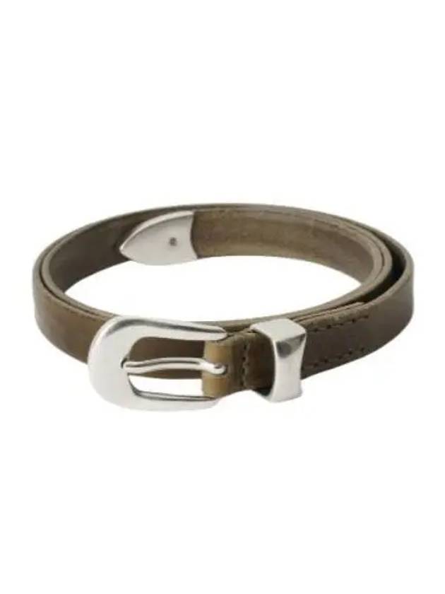 Buckle Leather Belt Grau - OUR LEGACY - BALAAN 2