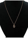 Small blue stone rose gold necklace H108615B 00 - HERMES - BALAAN 3