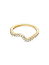 Sparkling Wave Ring Gold - PANDORA - BALAAN 2