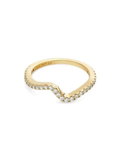 Sparkling Wave Ring Gold - PANDORA - BALAAN 2