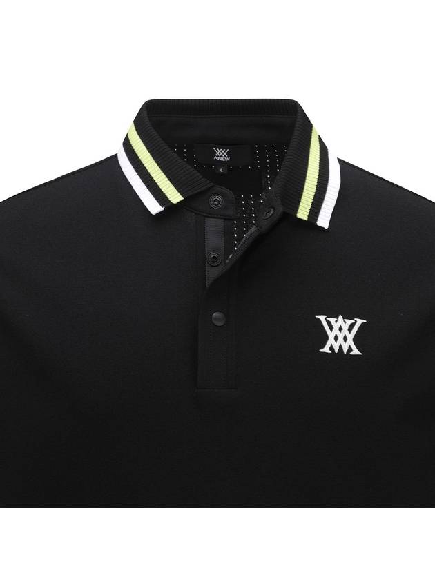 MEN ESSENTIAL COLLARED SWEATERBK - ANEWGOLF - BALAAN 5