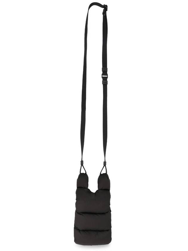 Legere Small Down Field Nylon Cross Bag Black - MONCLER - BALAAN 4