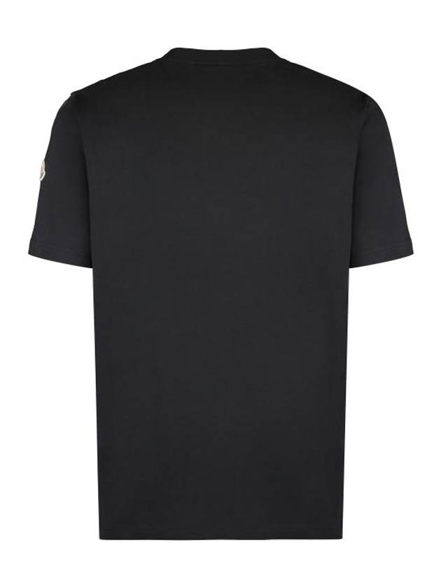 Batman Logo Short Sleeve T-Shirt Black - MONCLER - BALAAN 3