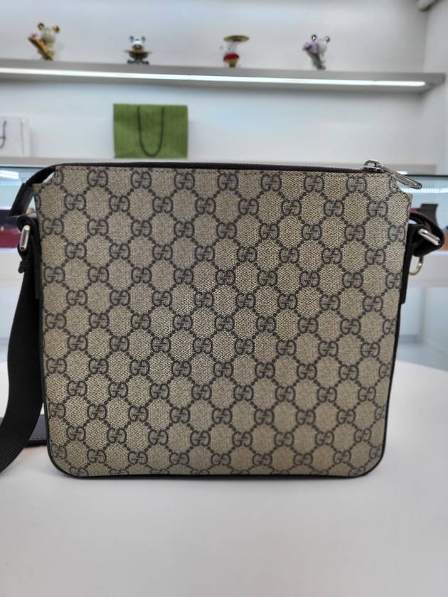 GG Logo Supreme Canvas Messenger Cross Bag 406410 - GUCCI - BALAAN 5