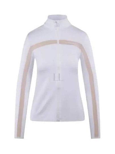 Seasonal Janice Mid Layer Track Jacket White - J.LINDEBERG - BALAAN 2