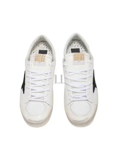 Star Patch Lace Up Low Top Sneakers White - GOLDEN GOOSE - BALAAN 2