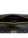 Materasse Nappa Leather Shoulder Bag Black - MIU MIU - BALAAN 11