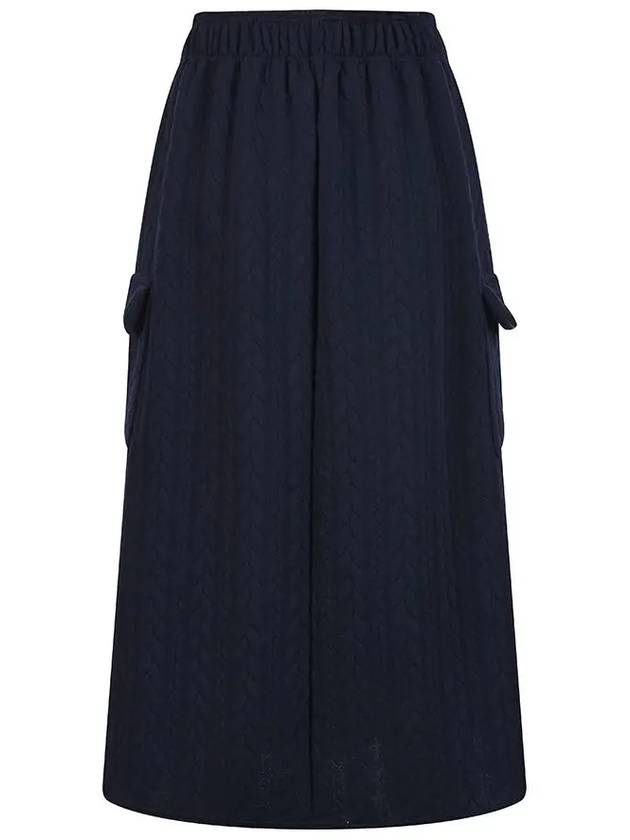 Twisted pattern long skirt MZ3WS450 - P_LABEL - BALAAN 7