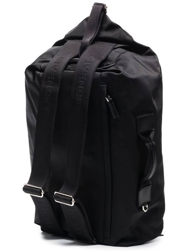 Logo Nylon Zippper Backpack - GIVENCHY - BALAAN 4