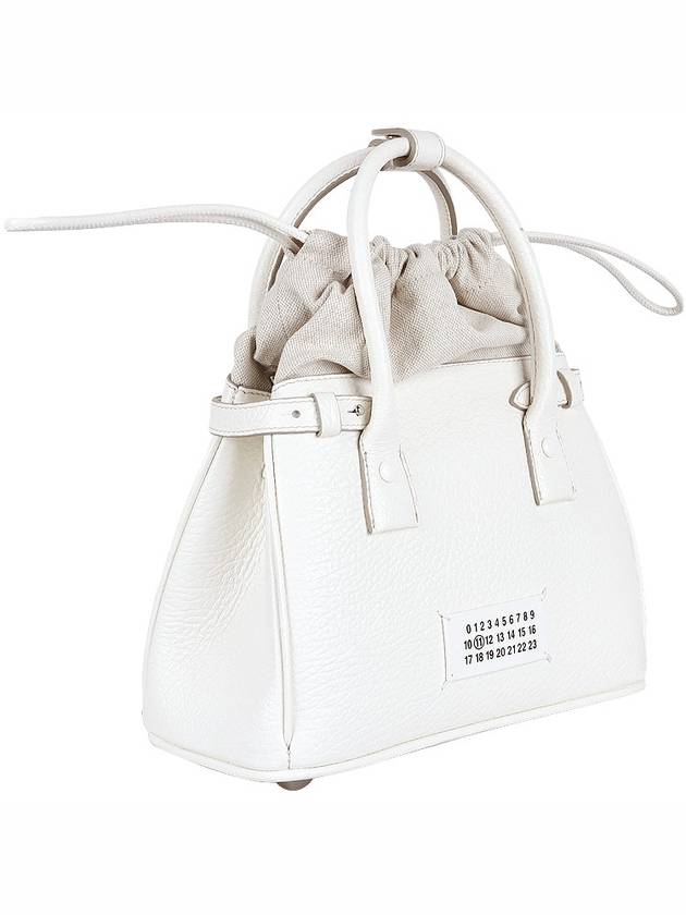 5AC Mini Drawstring Tote Bag White - MAISON MARGIELA - BALAAN 5