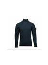 Wappen Patch Wool Turtleneck Green - STONE ISLAND - BALAAN 2