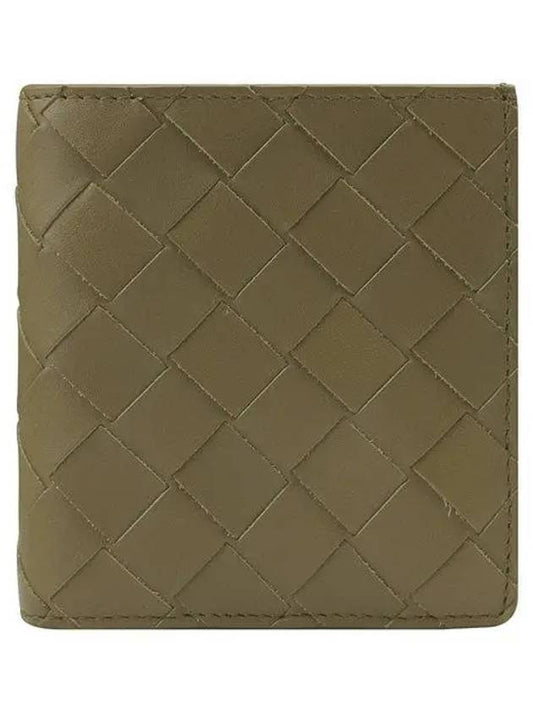 Intrecciato Slim Half Wallet Mud - BOTTEGA VENETA - BALAAN 2