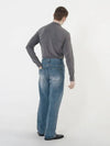 Washed Wide Denim Pants Mid Blue - CHANCE'S NOI - BALAAN 5