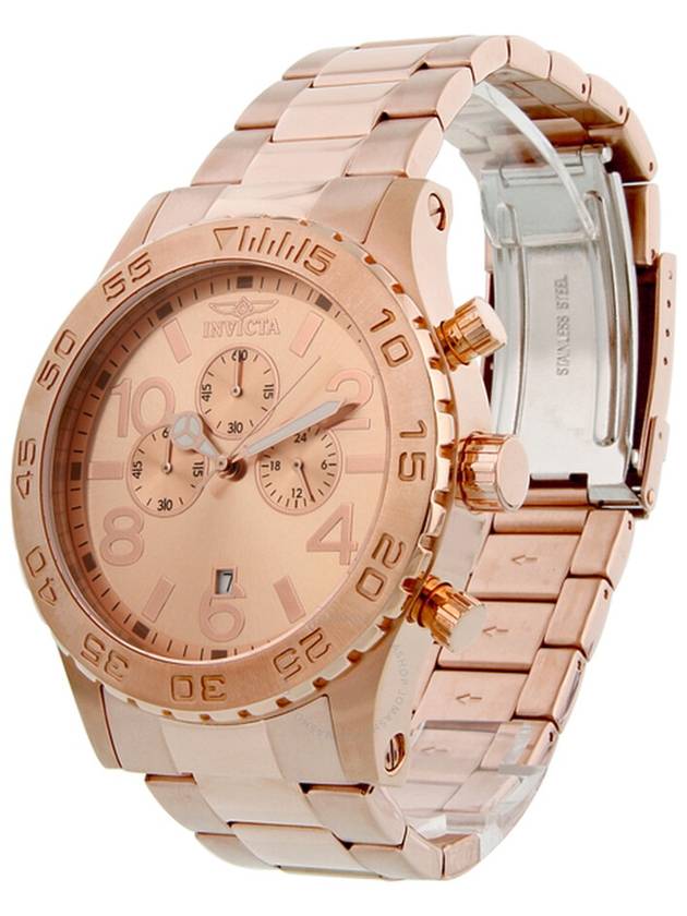 Invicta Elegant Ocean Chronograph Rose Dial Rose Gold-tone Men's Watch 1271 - INVICTA - BALAAN 3