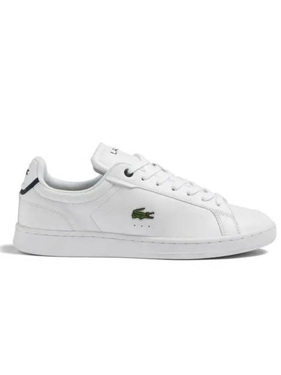 Carnaby Pro BL Leather Tonal Low Top Sneakers White - LACOSTE - BALAAN 2