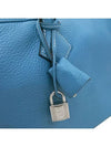 sky blue tote bag - HERMES - BALAAN 4