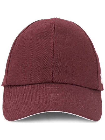 Courr ges 123ACT002CO0024 BURGUNDY Unisex Cap Hat - COURREGES - BALAAN 2