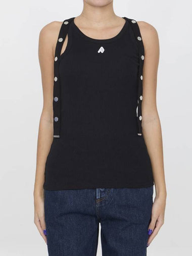 Snap-Button Tank Top - THE ATTICO - BALAAN 1