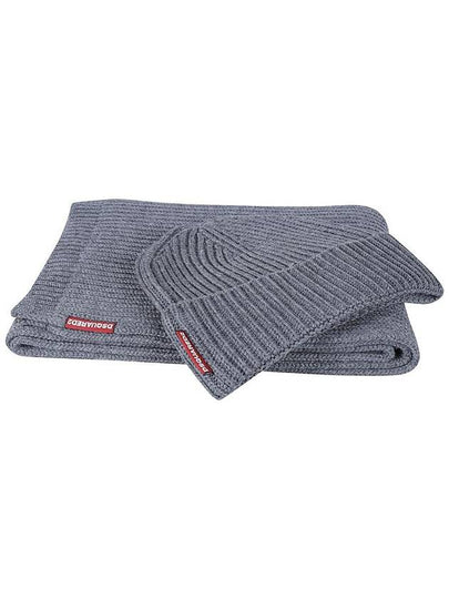 Knit Wool Scarf and Beanie Set KNM006501W06757 - DSQUARED2 - BALAAN 2