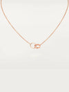 Love Necklace Rose Gold - CARTIER - BALAAN 4