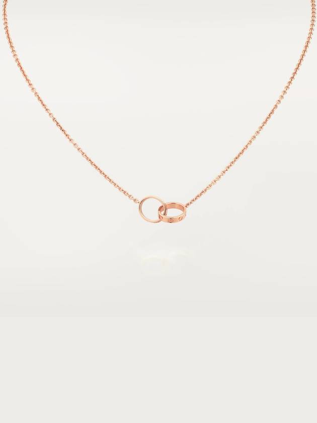 Love Necklace Rose Gold - CARTIER - BALAAN 4