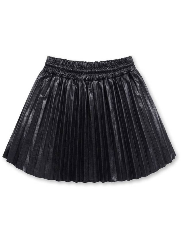 Eco-leather Accordion Pleats Culotte (for Women) - GOLDEN BEAR - BALAAN 4