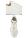 Oversized Low Top Sneakers White Gold - ALEXANDER MCQUEEN - BALAAN 8