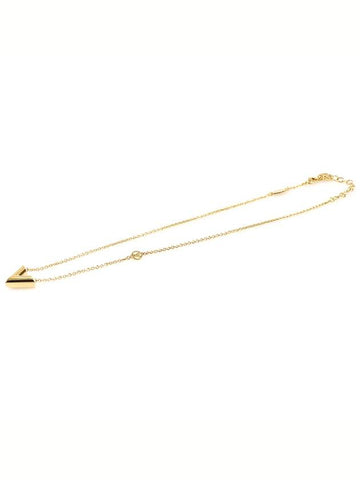 M61083 Gold Chain Essential V Necklace - LOUIS VUITTON - BALAAN 1