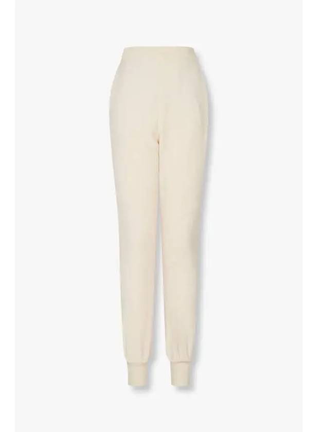 STELLA McCARTNEY Back Banding Criss Jogger Pants Light Beige - STELLA MCCARTNEY - BALAAN 1