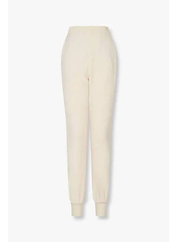 STELLA McCARTNEY Back Banding Criss Jogger Pants Light Beige - STELLA MCCARTNEY - BALAAN 1