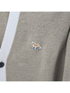 Baby Fox Bicolor Classic Cardigan Beige - MAISON KITSUNE - BALAAN 5