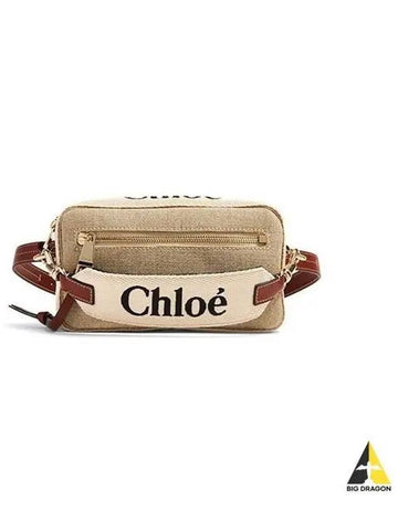 Chloe Women s Woody Body Belt Crossbody Bag Beige CHC23AS432L06 - CHLOE - BALAAN 1