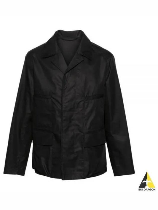 4 Pocket Overshirt Jacket Black - LEMAIRE - BALAAN 2