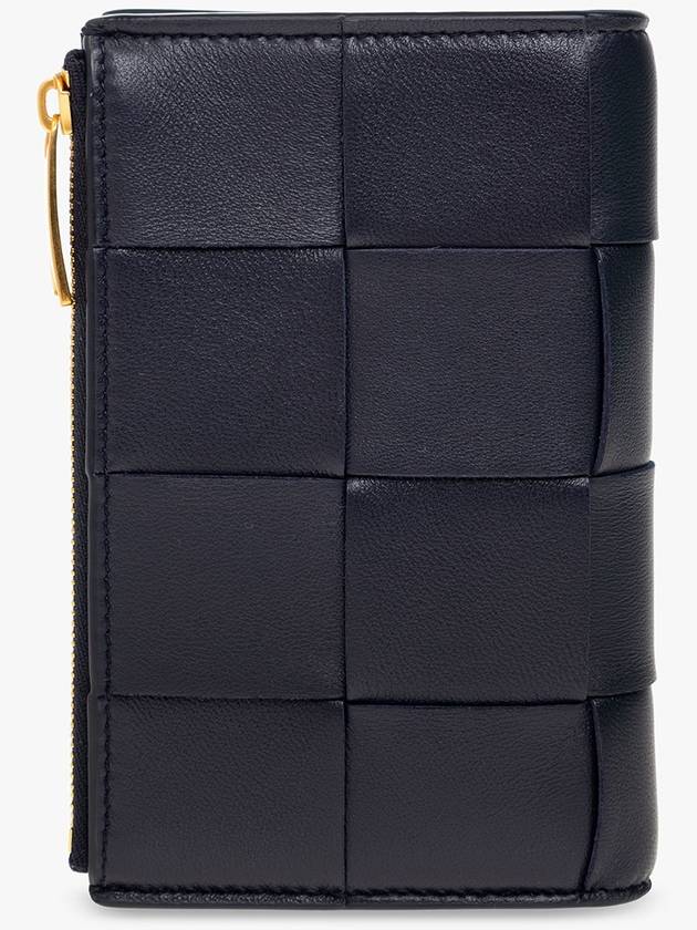 Intrecciato Medium Bifold Zipper Medium Wallet Space - BOTTEGA VENETA - BALAAN 4