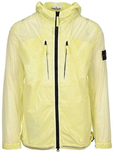 Men's Wappen Patch Lucido TC Windbreaker Lemon - STONE ISLAND - BALAAN 1