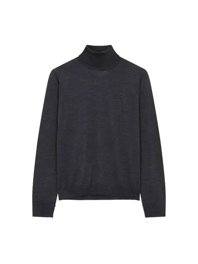 Men s Easy Wool Turtleneck Knit Charcoal - MAISON MARGIELA - BALAAN 1