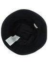 Double G Logo Canvas Bucket Hat Black - GUCCI - BALAAN 4