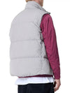 Crinkle Reps R-NY Down Vest Grey - STONE ISLAND - BALAAN 3