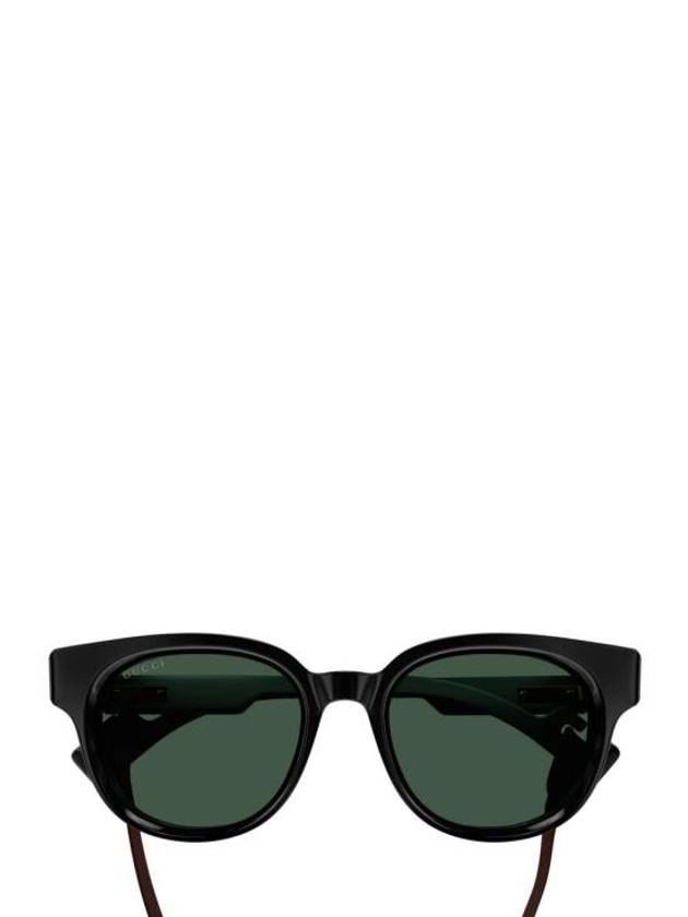 Eyewear Logo Detachable Strap Sunglasses Black - GUCCI - BALAAN 1