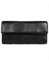 Cassette Chain Long Wallet Black - BOTTEGA VENETA - BALAAN 2