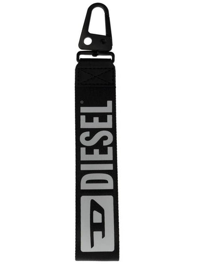 Logo Print Phone Strap Black - DIESEL - BALAAN 2