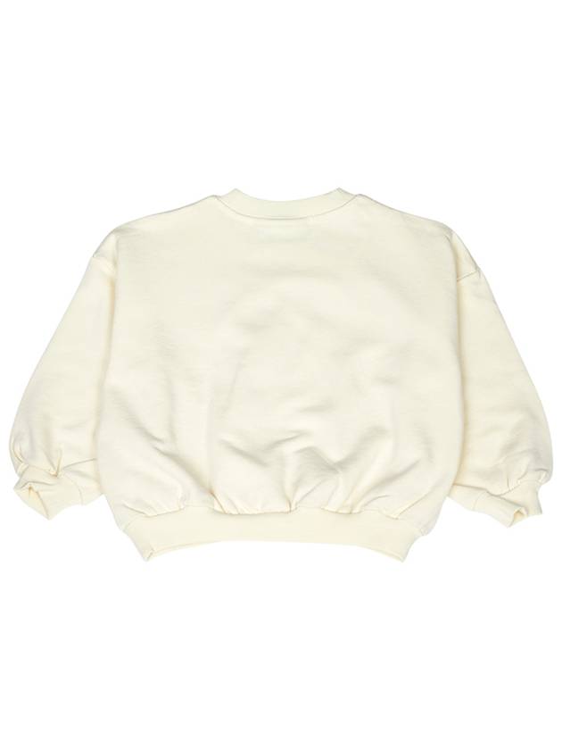 Kids Sweatshirt 2422014411 OFF WHITE - MINI RODINI - BALAAN 2