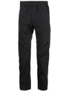 Lens Wappen Cargo Straight Pants Black - CP COMPANY - BALAAN 2